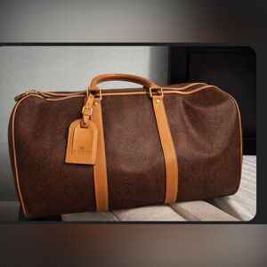 Vintage ETRO Paisley Duffel Bag